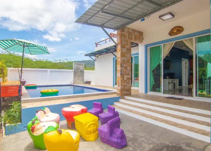 เรนโบว์ ปาร์ตี้ หัวหิน พูลวิลล่า Rainbow Party Hua-Hin Poolvilla acceptant les animaux